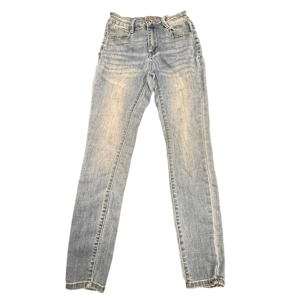 rue21 Women's Light Wash High-Rise Skinny Jegging Jeans Size 2R